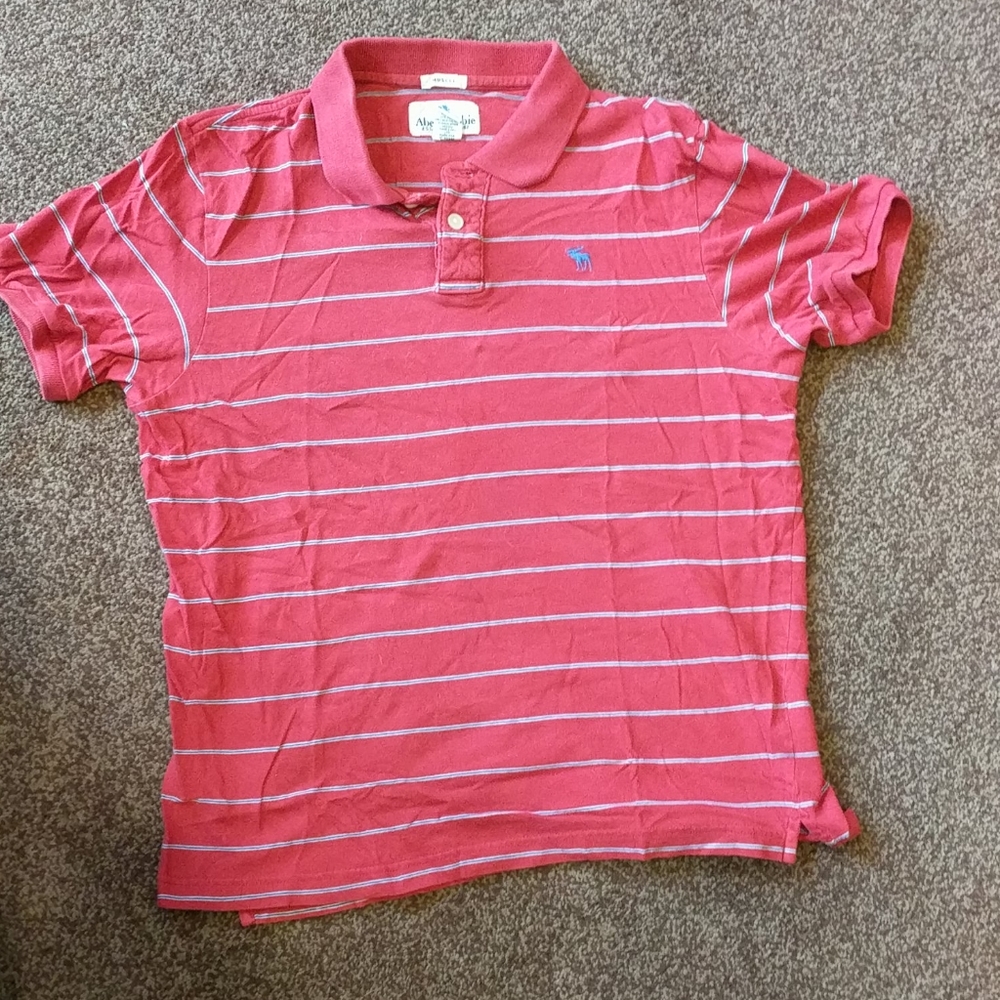 Abercrombie and Fitch muscle polo shirt
